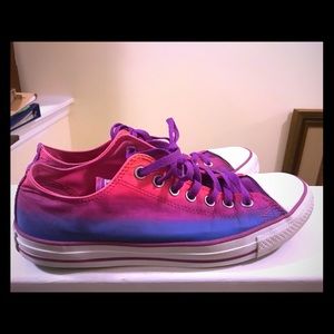 Converse All Star Low Top “Sunset” Ombre Pink Purple Blue | Women’s 11 / Men’s 9